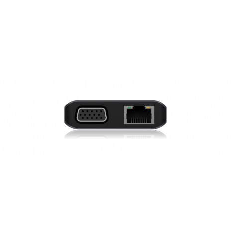 Raidsonic | USB Type-C Notebook DockingStation | IB-DK4070-CPD | Docking station | USB 3.0 (3.1 Gen 1) ports quantity | USB 2.0 - 4